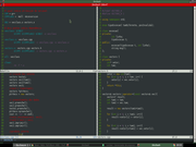 Fluxbox Vim = alienigena